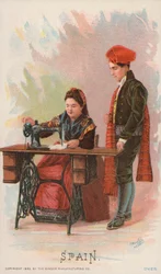 Sewing Machine, Spain